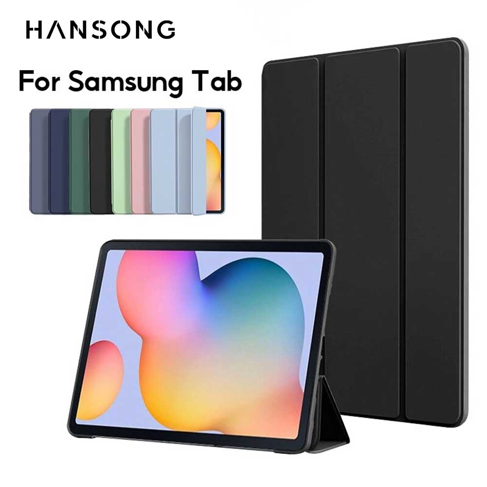Чехол для планшета Samsung Galaxy Case для A7 lite S6 liteTab A9 A8 A7 S7 S8 S9 и Plus FE Smart Auto Sleep Wake Function Cover