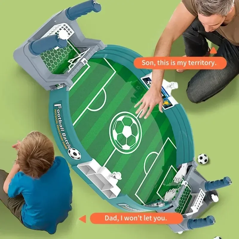 Atividade criativa de playtime internas para crianças conjunto de mesa de futebol de quebra-cabeça