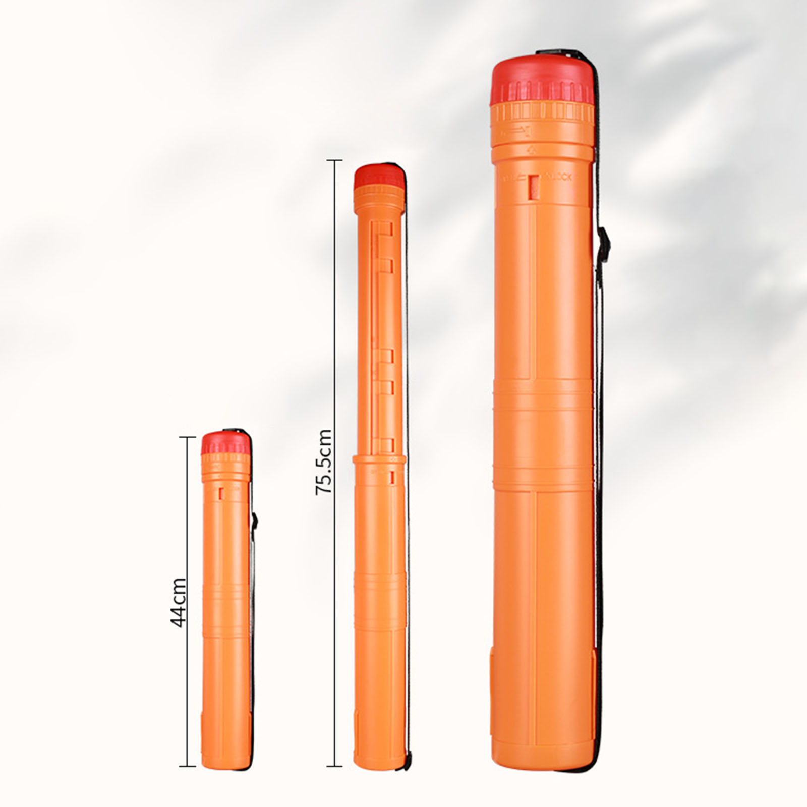 Tubo de póster expandible, tubo de dibujo de 17 "a 29", tubo de pintura artística para mapas de viaje, lienzo, documentos, dibujo arquitectónico