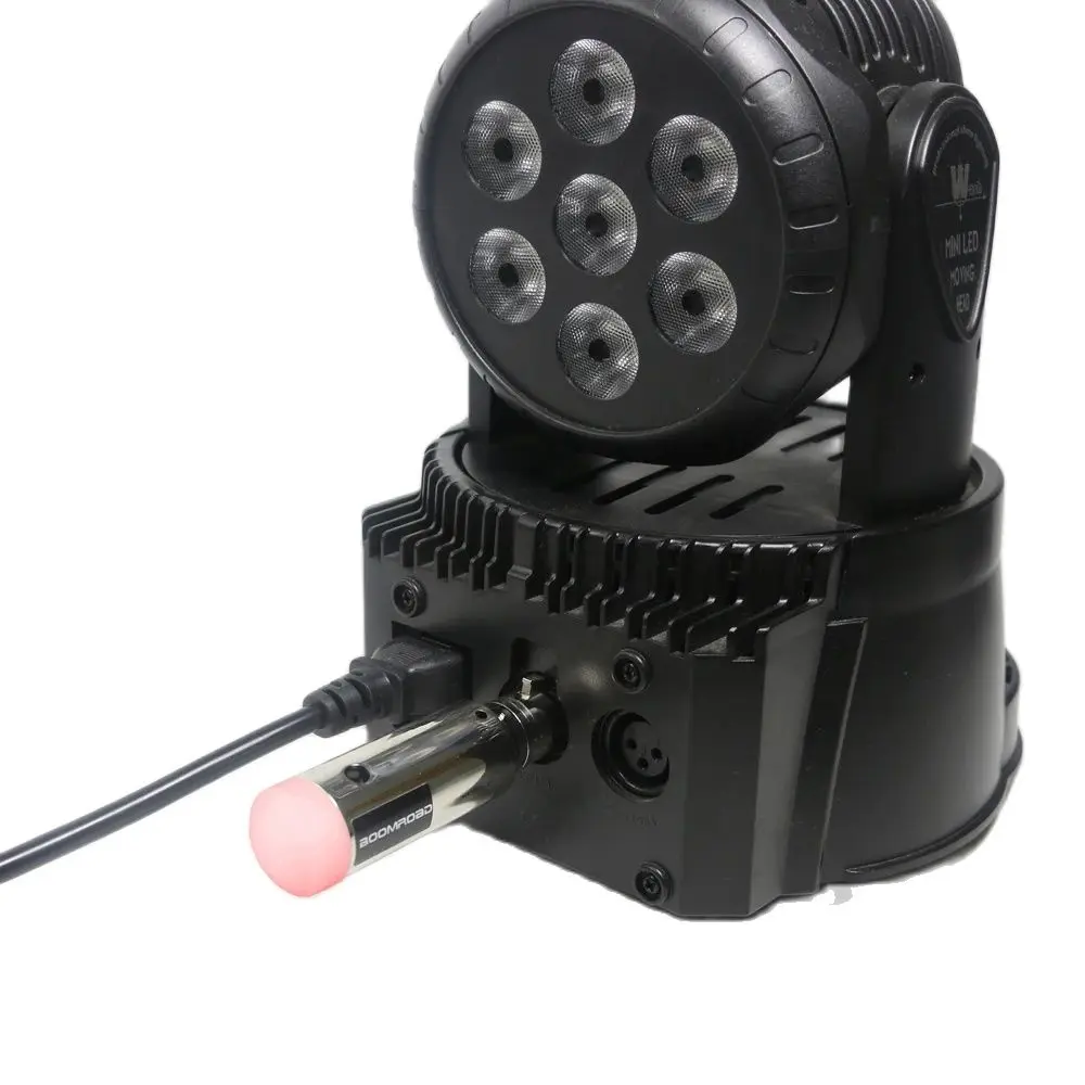 Controlador Dmx 512, receptor inalámbrico con batería recargable, 2,4G, Ism Dmx512, transmisor receptor inalámbrico para efecto de luz de escenario
