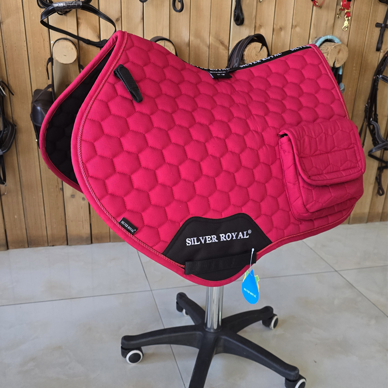 Подушка седла для лошадей с карманами