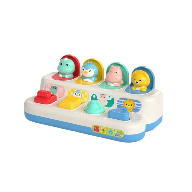 Interactive Activity Pop Up Toy for Babies Cause and Effect Toy Baby Development Games Montessori  Educational Learning Toys