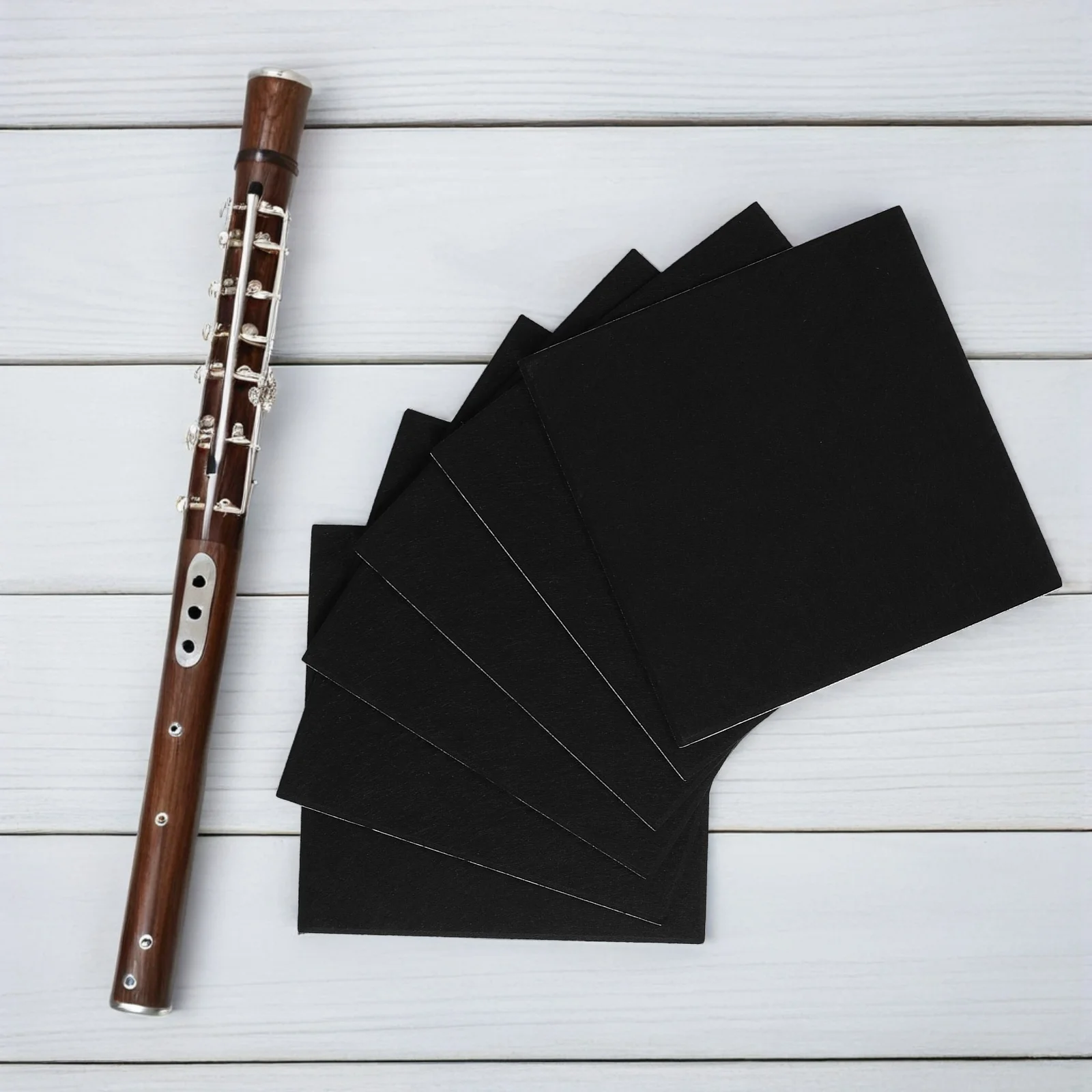 72Pcs Self Adhesive Sound Absorbing Panels High Density Polyester for Office Studio Noise Reduction and Soundproofing
