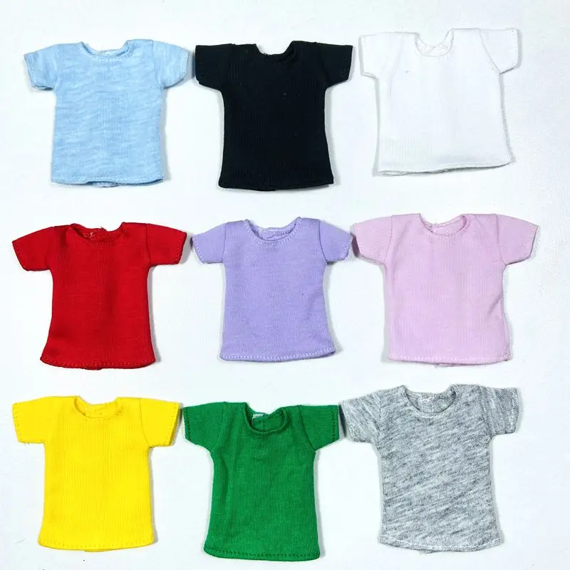 Nueva ropa Blyth, camiseta, chaleco, camisa Base bonita, ropa de Barbies para Blyth, Momoko, Obistu, Licca, FR 1/6, accesorios para muñecas