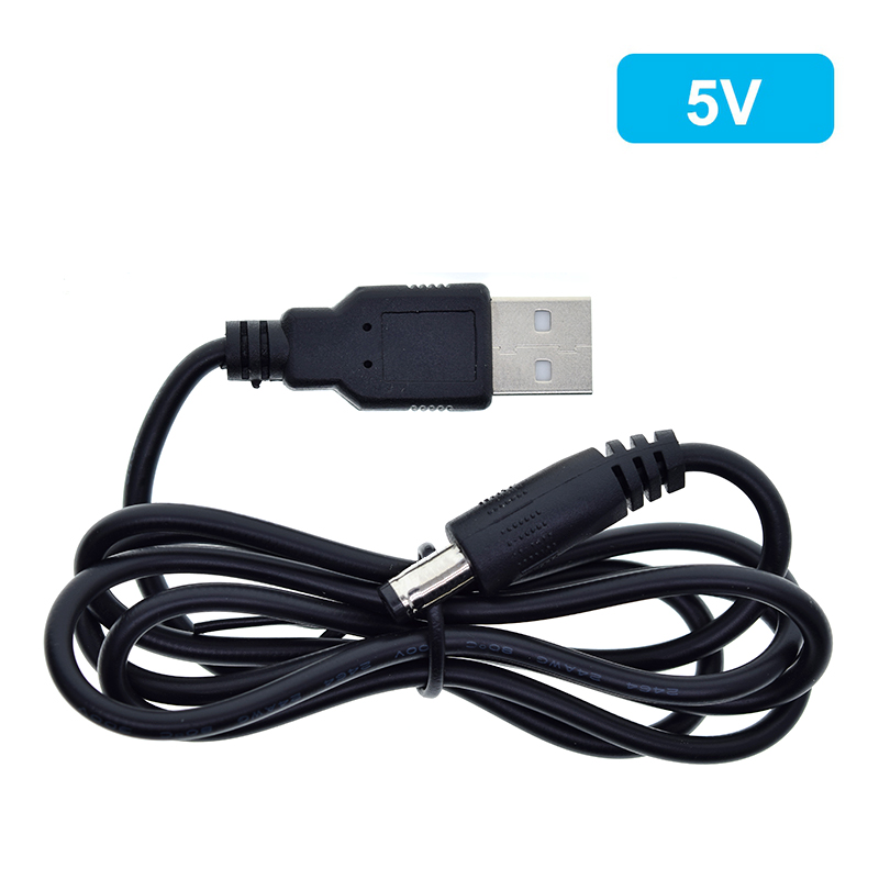 USB Tăng Công Suất Dòng DC 5V Để DV 9V / 12V Bước Lên Module 1M USB converter Bộ Chuyển Đổi Cáp 5.5X2.1Mm Cắm Cho Arduino WIFI