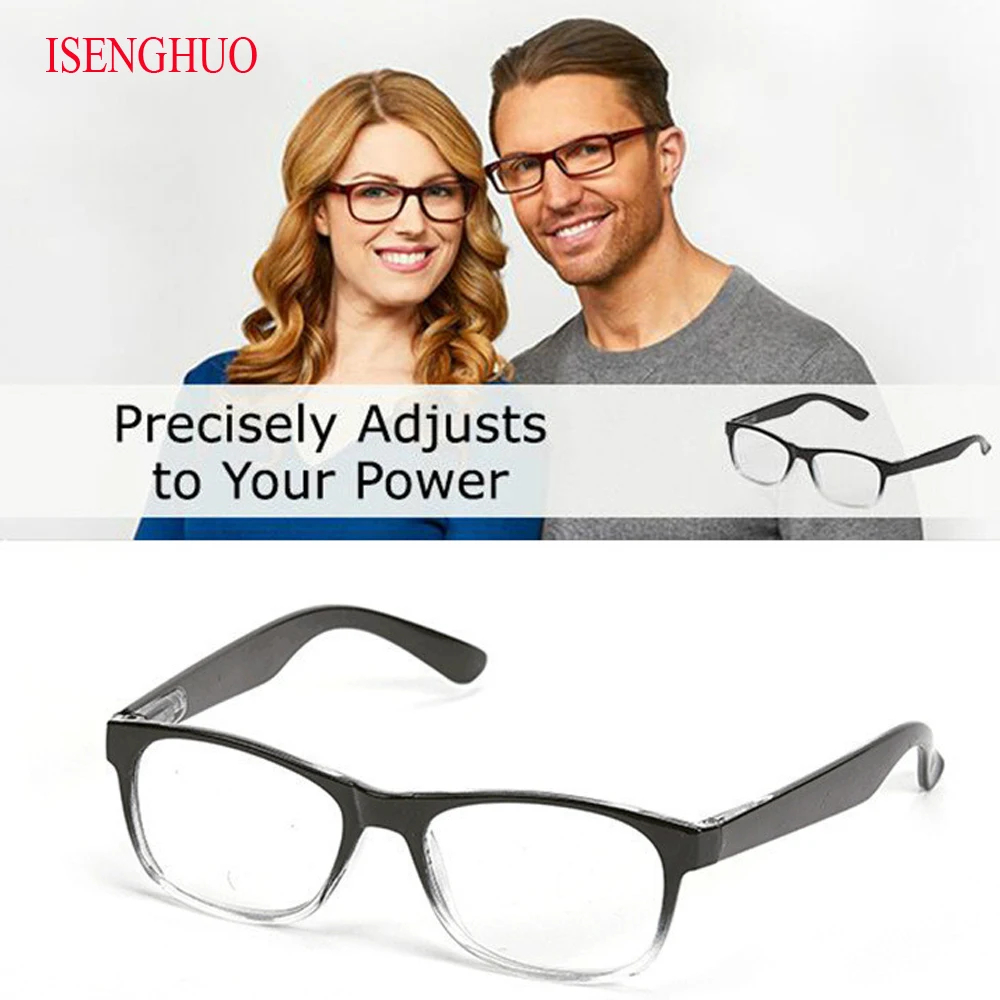 Óculos de Leitura Multifocal Ajustáveis, Foco Auto Ajustando Óptica, One Power Readers, Gamas de 0,5 a 2,75