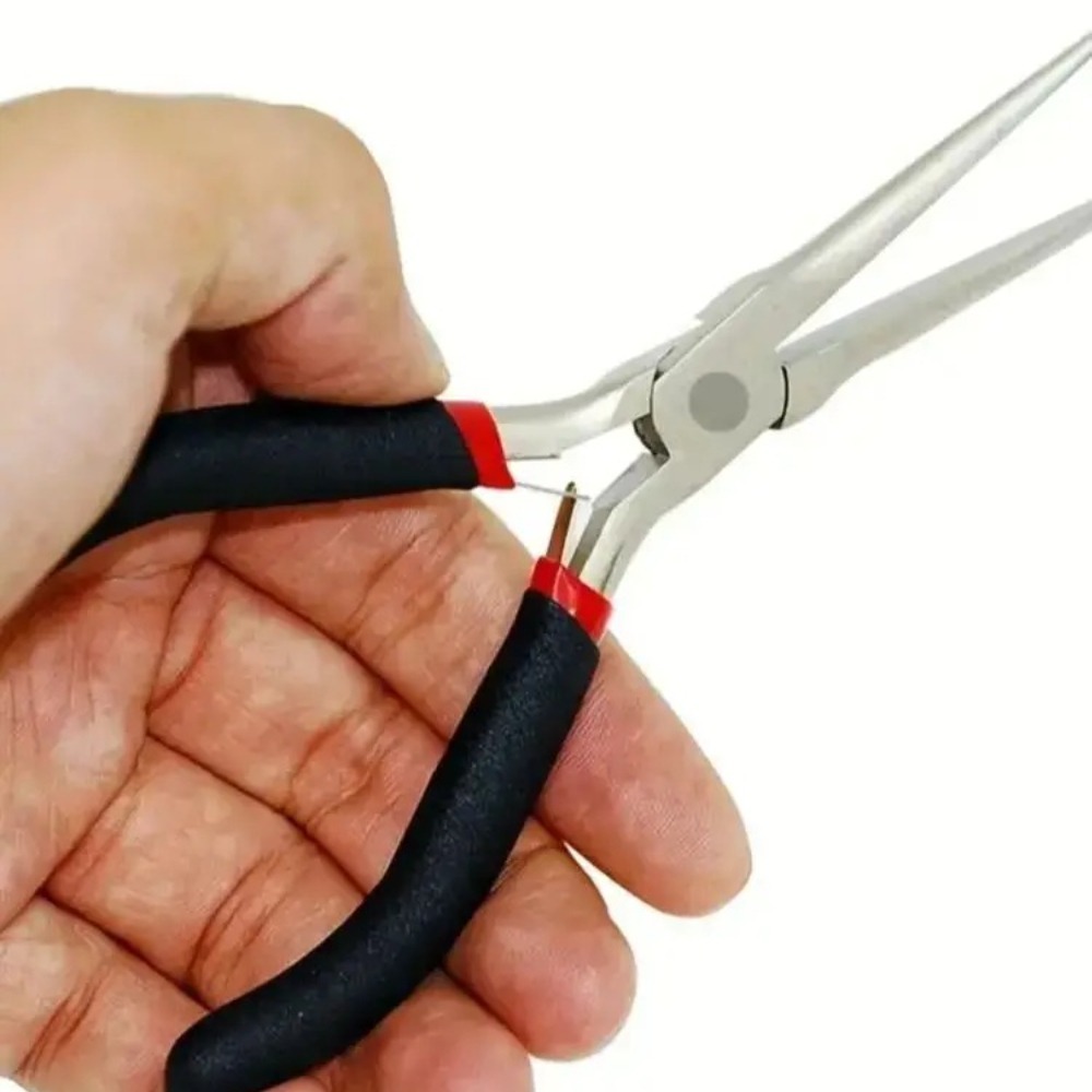 Herramienta multifuncional, alicates de punta larga, alicates de punta fina, pinzas, herramientas manuales de reparación