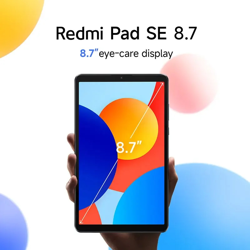 Xiaomi redmi pad se 8.7 polegadas mi tablet versão global 90hz display 4gb 64gb mtk helio g85 octa-core 8mp câmera 18w 6650ma