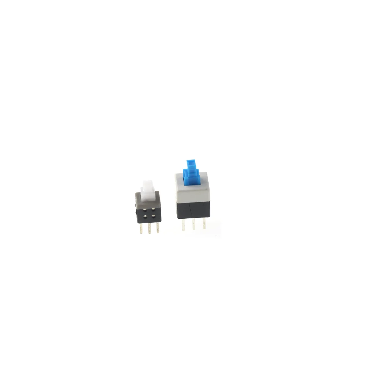 20 piezas autobloqueo/desbloqueo empuje táctil Micro interruptor de alimentación interruptores de botón de 6 pines 5,8x5,8 7x7 8x8 8,5x8,5mm
