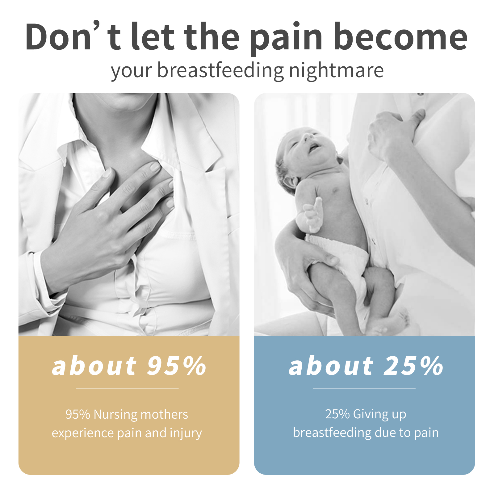 NCVI Lanolin Nipple Cream for Breastfeeding, 100% Natural Ingredient