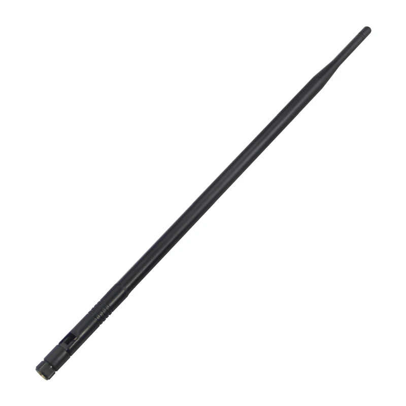 Antenna 2.4G/5.8G SMA Maschio 12dBi Ad Alto Guadagno RP-SMA Maschio Omni Pieghevole Antenna per Router Wireless Ripetitore di Rete Scheda Netword