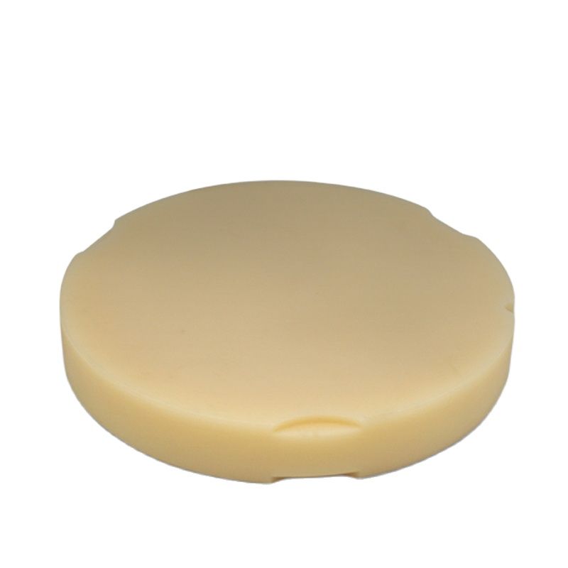 Green PMMA 5 buah ZZ9518mm monokrom Zirkonzahn CAD CAM Resin Disc -Dental Lab bahan gigi putih