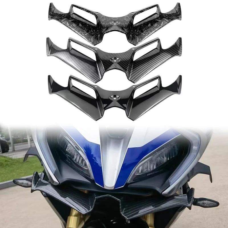 Kit de alas aerodinámicas para motocicleta, accesorios de Motor de alerón para KawasakiNinja 300 Ninja250 NINJA300/250 EX300 2013-2017