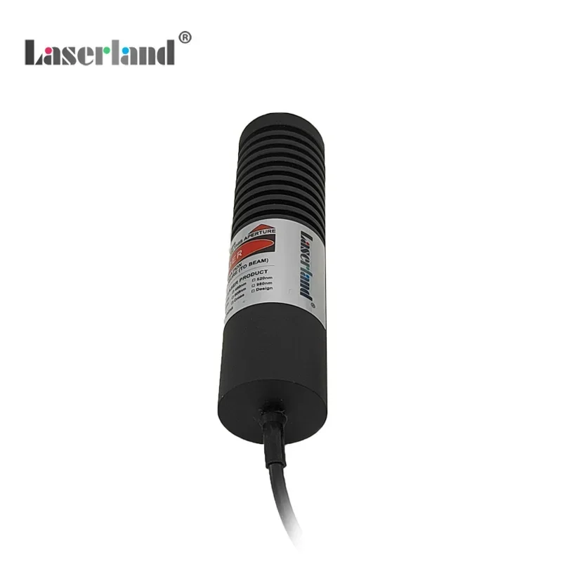 Módulo láser generador de línea verde resistente al agua de 520nm para piedra, carpintería, asignación de corte, 26mm