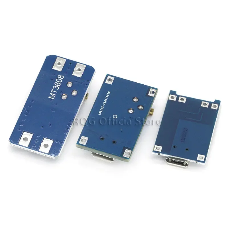 Módulo de refuerzo ajustable MT3608 DC-DC, placa de refuerzo 2A, módulo de aumento con MICRO USB 2V-24V a 5V 9V 12V 28V