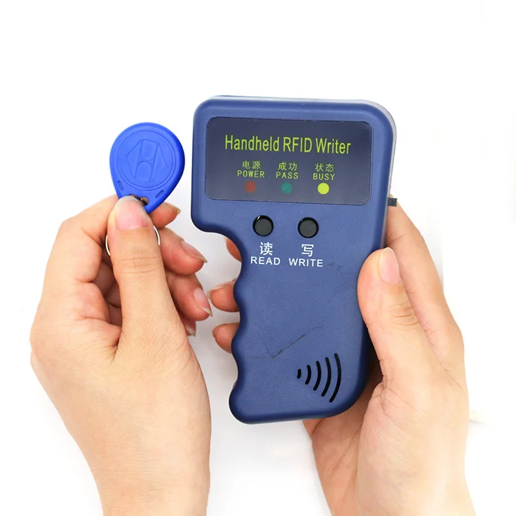 Programador RFID de 125KHz, duplicador, copiadora, escritor, lector, escritor, clonador de tarjetas de identificación y llave