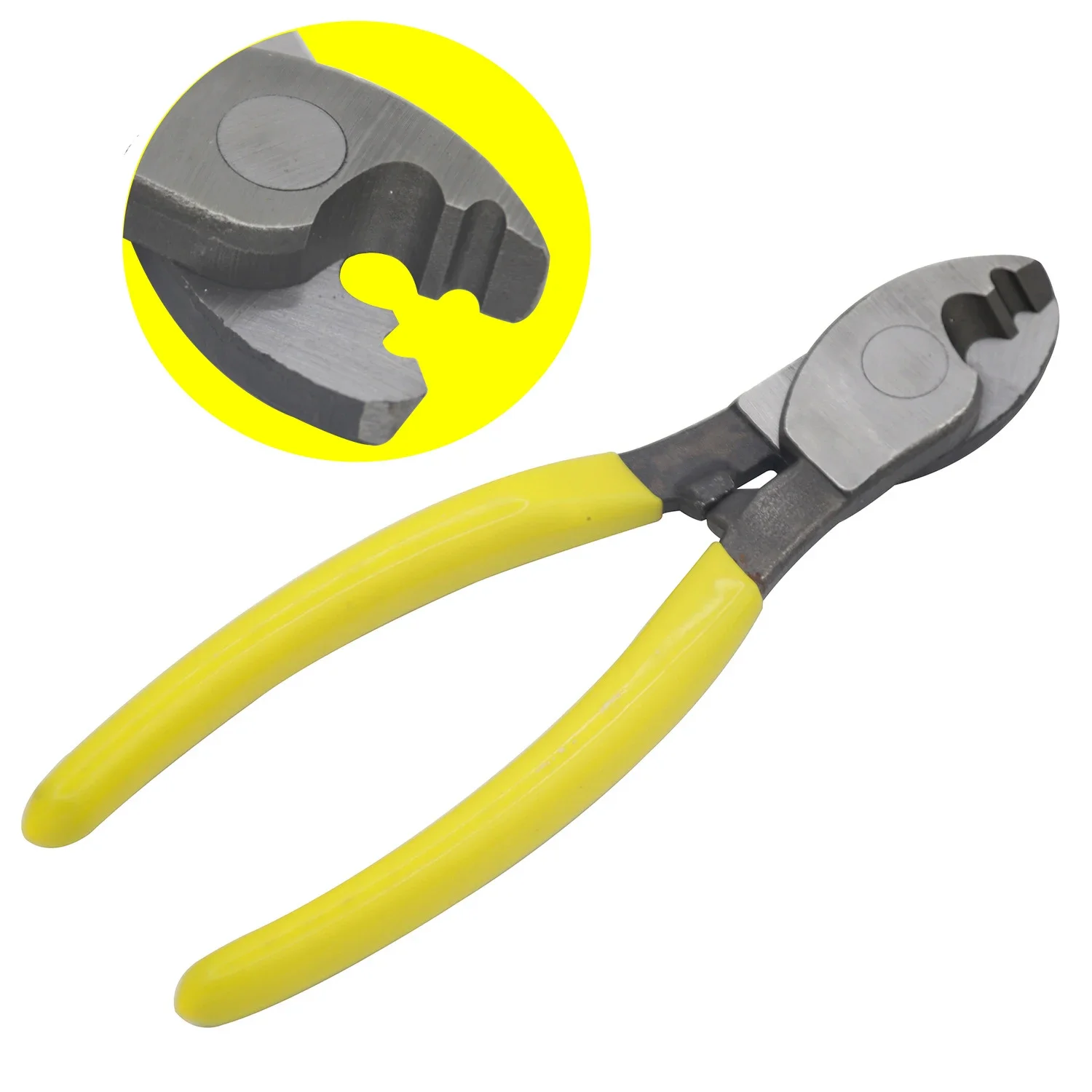 Herramienta cortadora de cables de electricista Manual de 6 pulgadas, alicates de electricista antideslizantes multifuncionales, alicates pelacables que ahorran trabajo