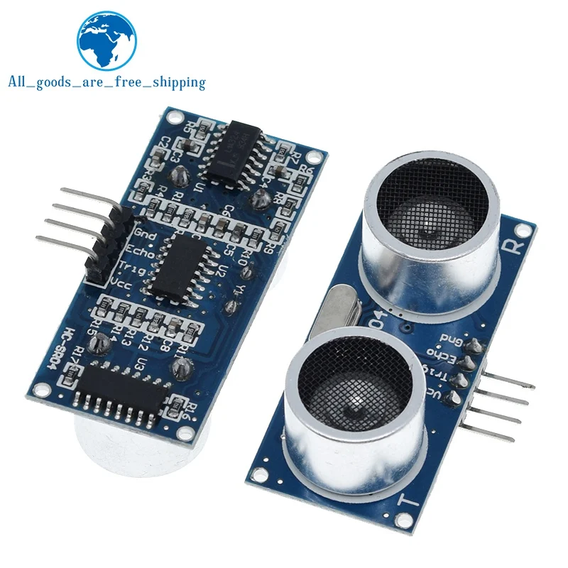 Sensor ultrasónico TZT HC-SR04 HCSR04 al mundo Detector de ondas ultrasónicas módulo de rango HC SR04 HCSR04 Sensor de distancia para Arduino