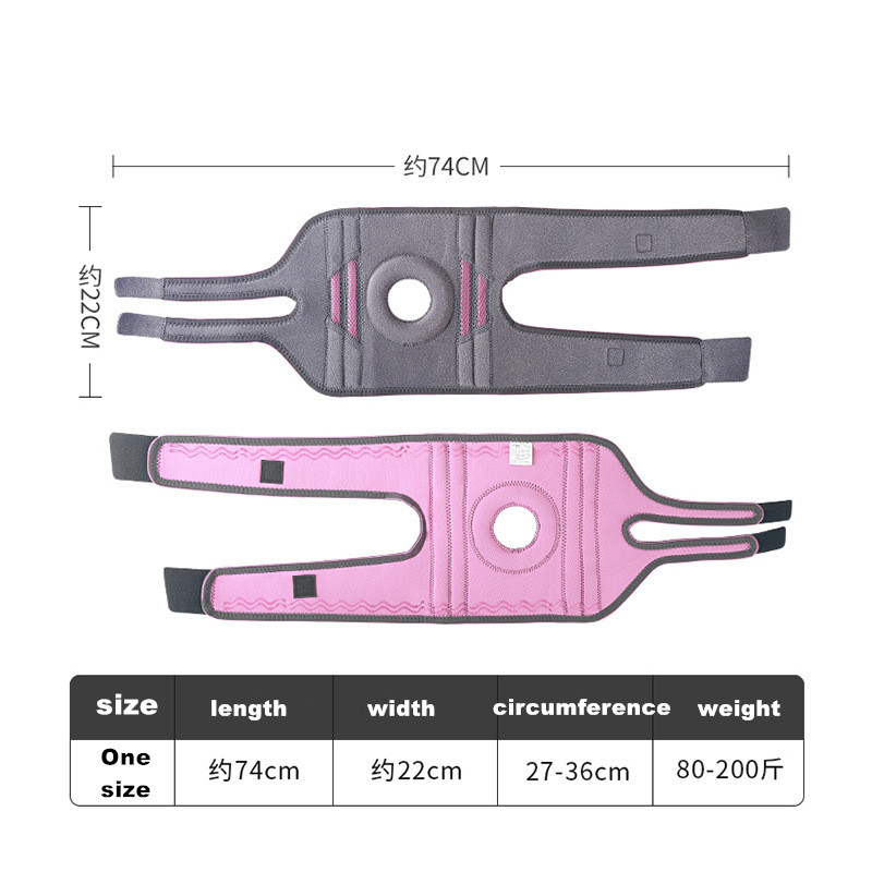 滑り止めシリコンニーパッド,衝撃吸収パッド,膝蓋骨プロテクター,保護ツール,安定性,1個