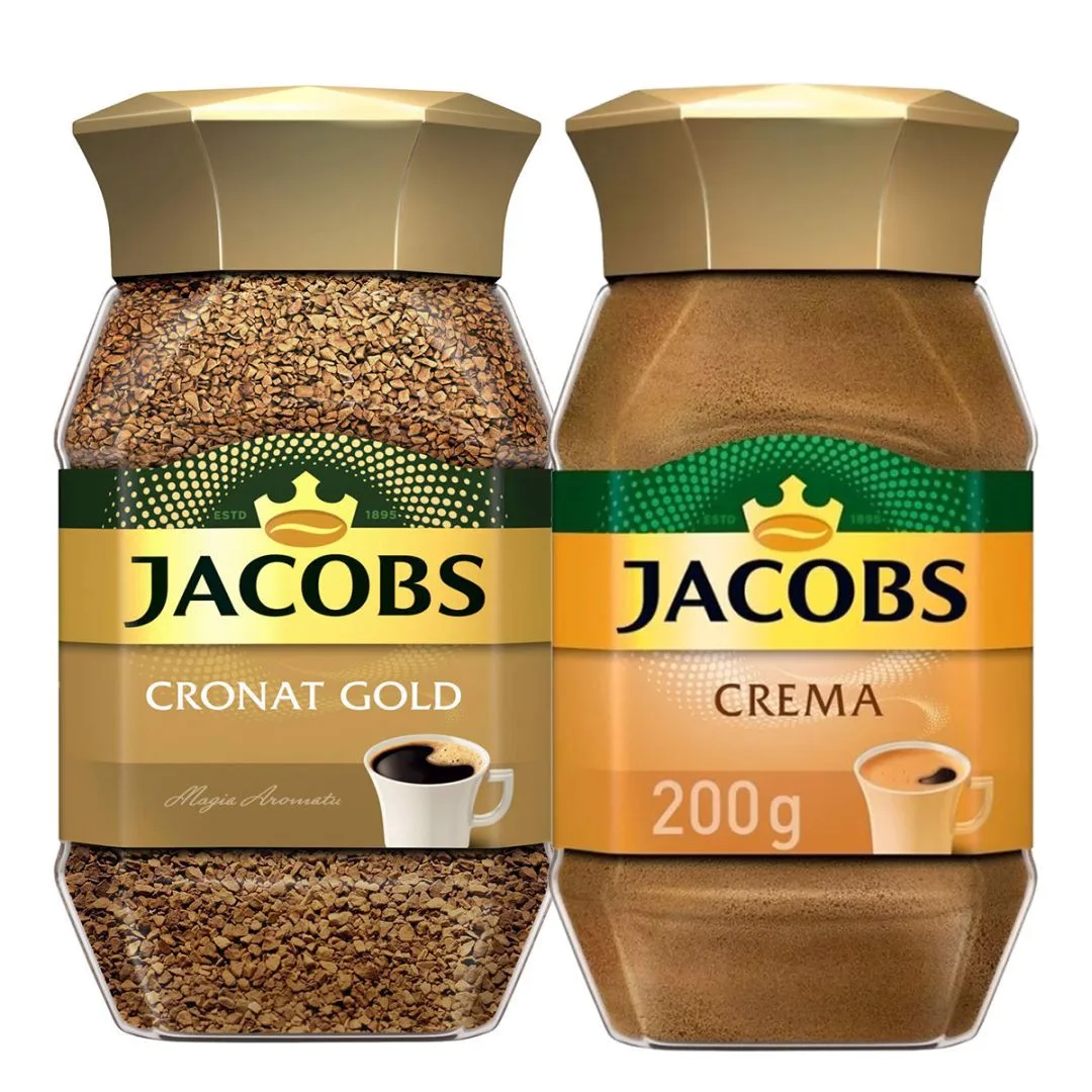 Jacobs Kawa rozpuszczalna Cronat Gold & Crema 200 g x 2 sztuk