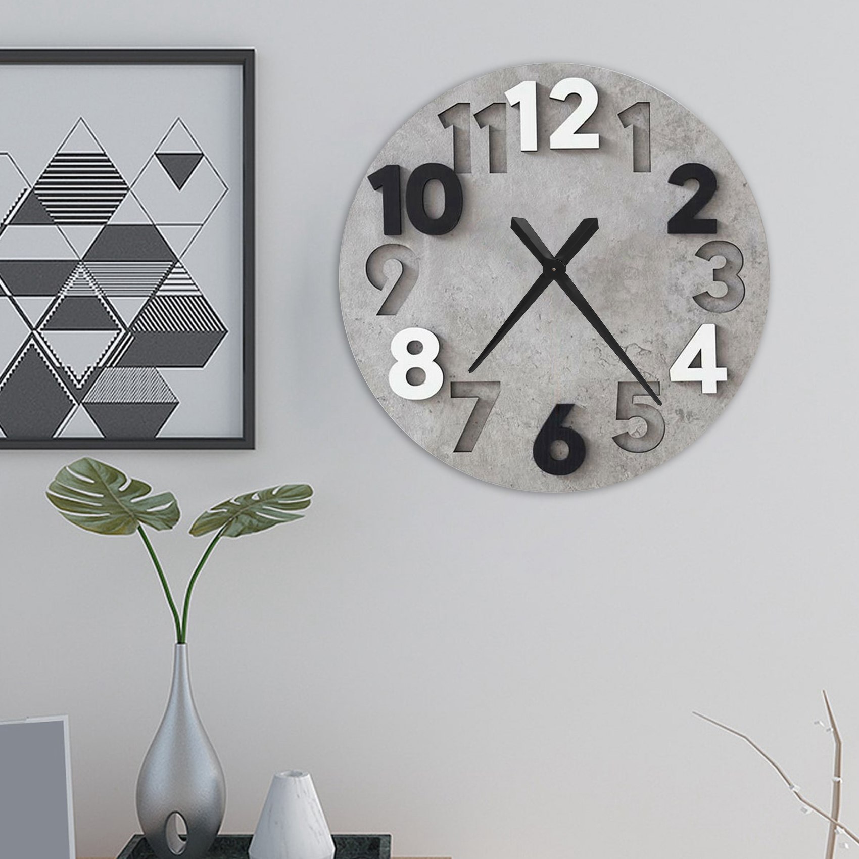 BABQ High Torque Quartz Clock Movement Replacement Mechanism 13 Inch Long Hands for DIY Clock Repair Tool Parts Replacement