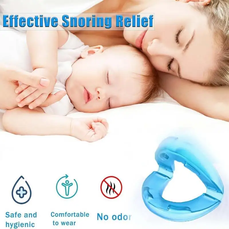 Anti Snoring Mouthpiece Reusable Honex Snore Stoppers Sleep Difficulty Snore Stoppers Solution For Comfort & Easy Breathing