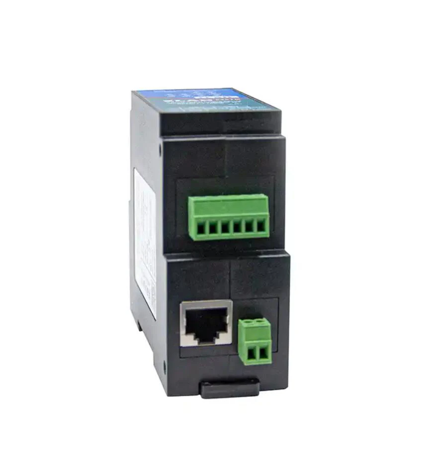 Industriële Seriële Server4 Poorten RS485 Om RJ45 Ethernet Tcp/Ip Naar Seriële Rail-Mount ZLAN5407M