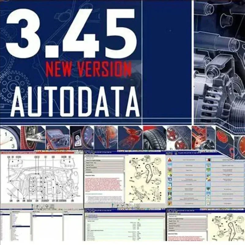Hot AutoData último software para automóvil 3,45 + datos de taller vívidos Atris-Stakis Technik 2018.01V múltiples idiomas polaco español Li
