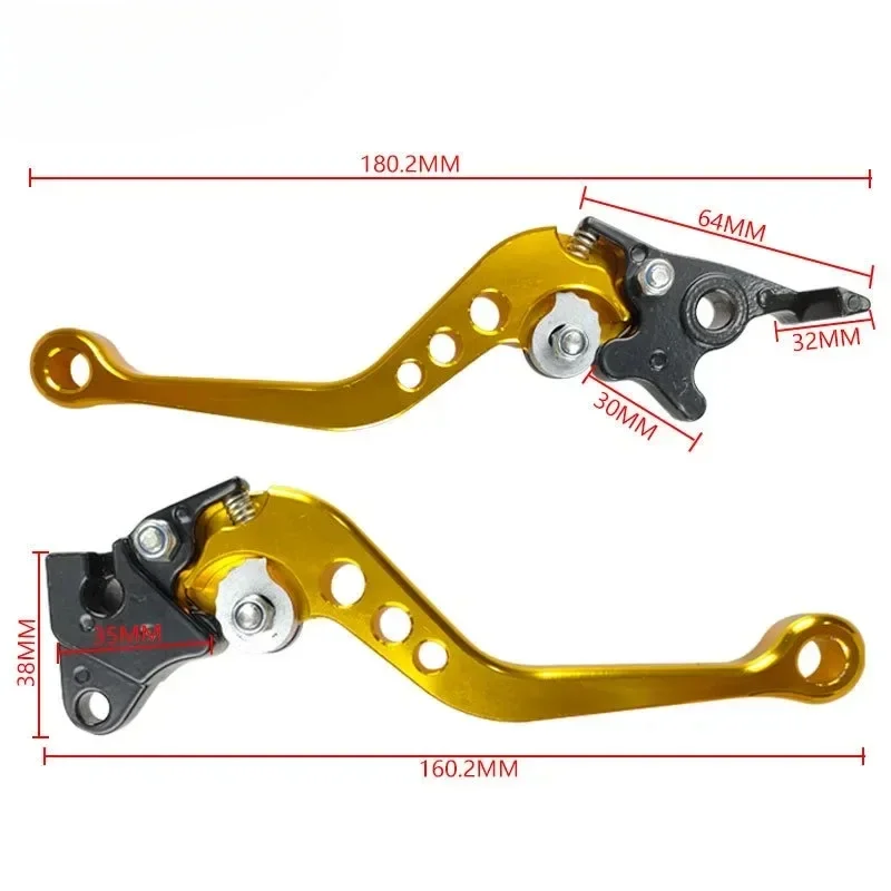 Manillar de aleación de aluminio Cnc para motocicleta, Protector de mano de palanca de embrague de freno, accesorios de modificación