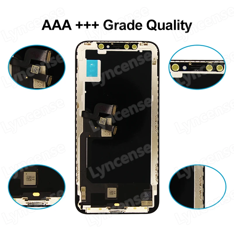 AAA ++ OLEDสําหรับiPhone 13 Pro Max LCD 13 Mini 13 LCD Digitizerหน้าจอสัมผัสสําหรับiPhone 14 Pro Max 14 Plus 15 ProจอแสดงผลLCD