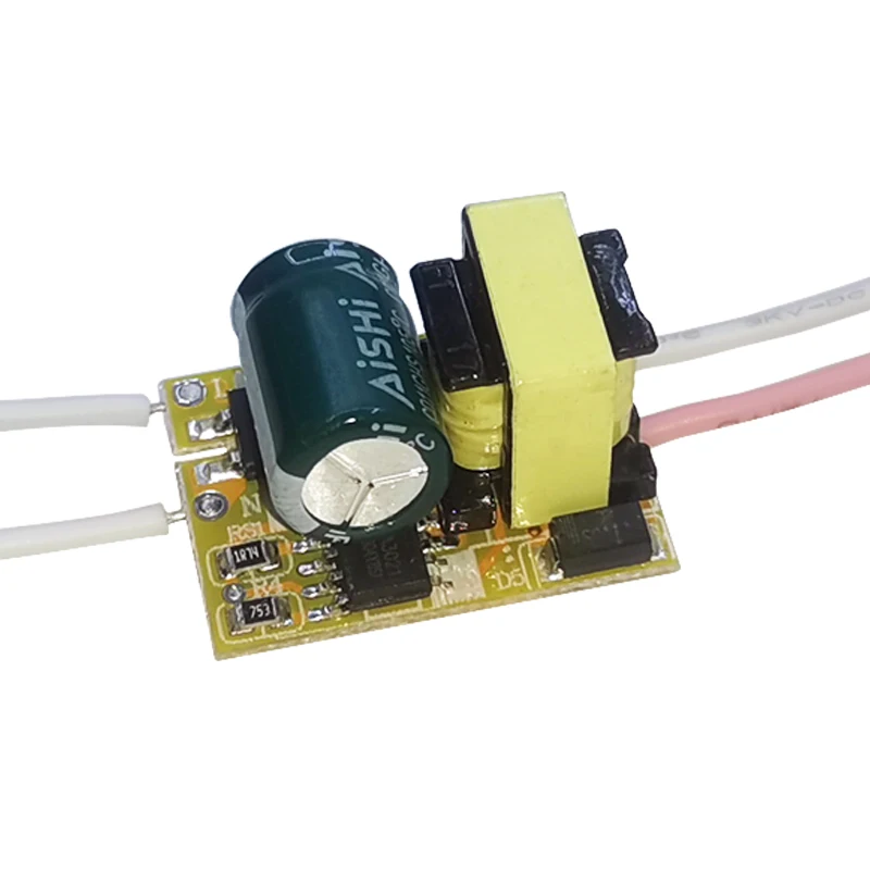 1-3W,4-7W,8-12W,15-18W,20-24W,25-36W Nguồn Điều Tích Dòng Điện Không Đổi Chiếu Sáng 85-265V Đầu Ra 300mA biến Áp