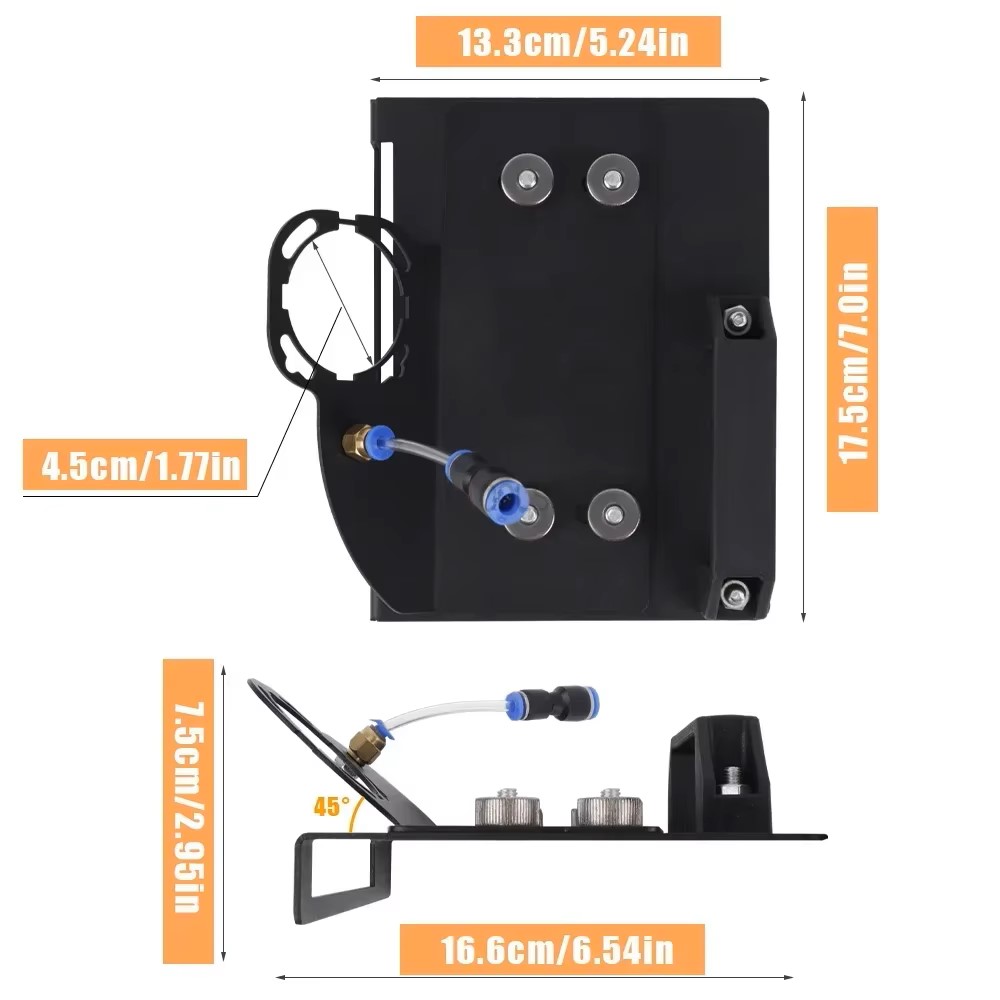 Angle Grinder Stand Corner Cutting Bracket for 100 Type Angle Grinder 45 degree tile cutting angle Tile Stone cutting tools