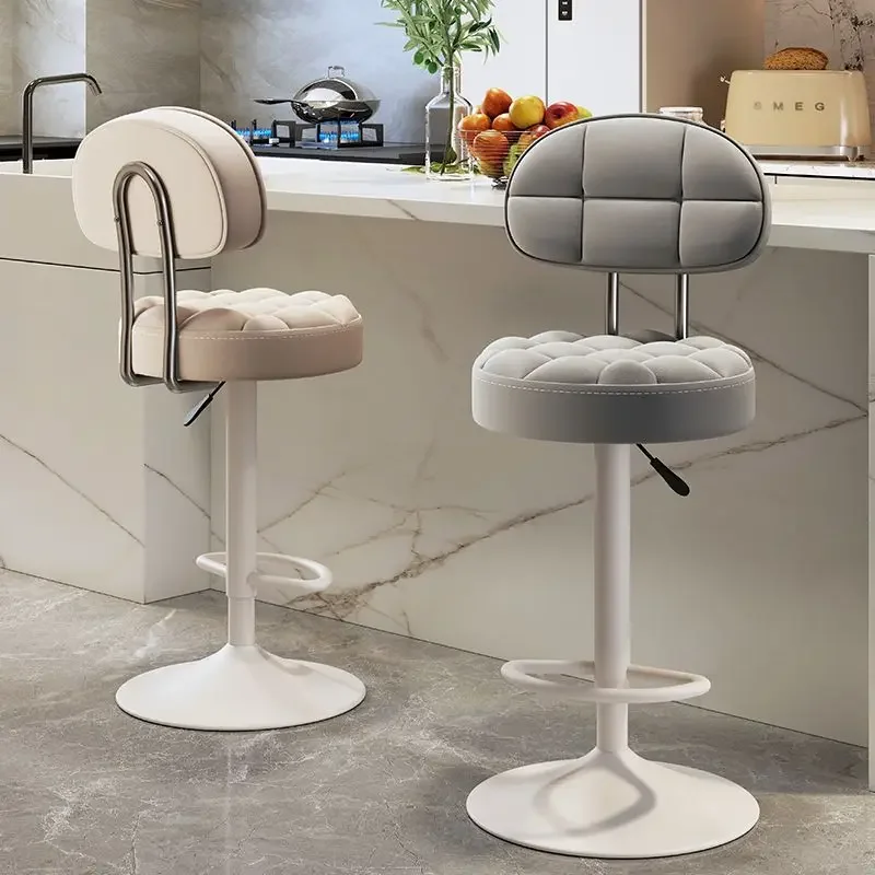 Bar chairs, high legged stools, adjustable backrests, rotating bar stools, homecash register counters, coffee chairs