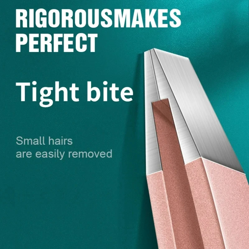 4 pièces, Kit de pincettes de grande précision, twiseur pour sourcils, pour cheveux incarnés, pour plumer les cheveux, pour les cheveux du menton, pour hommes et femmes
