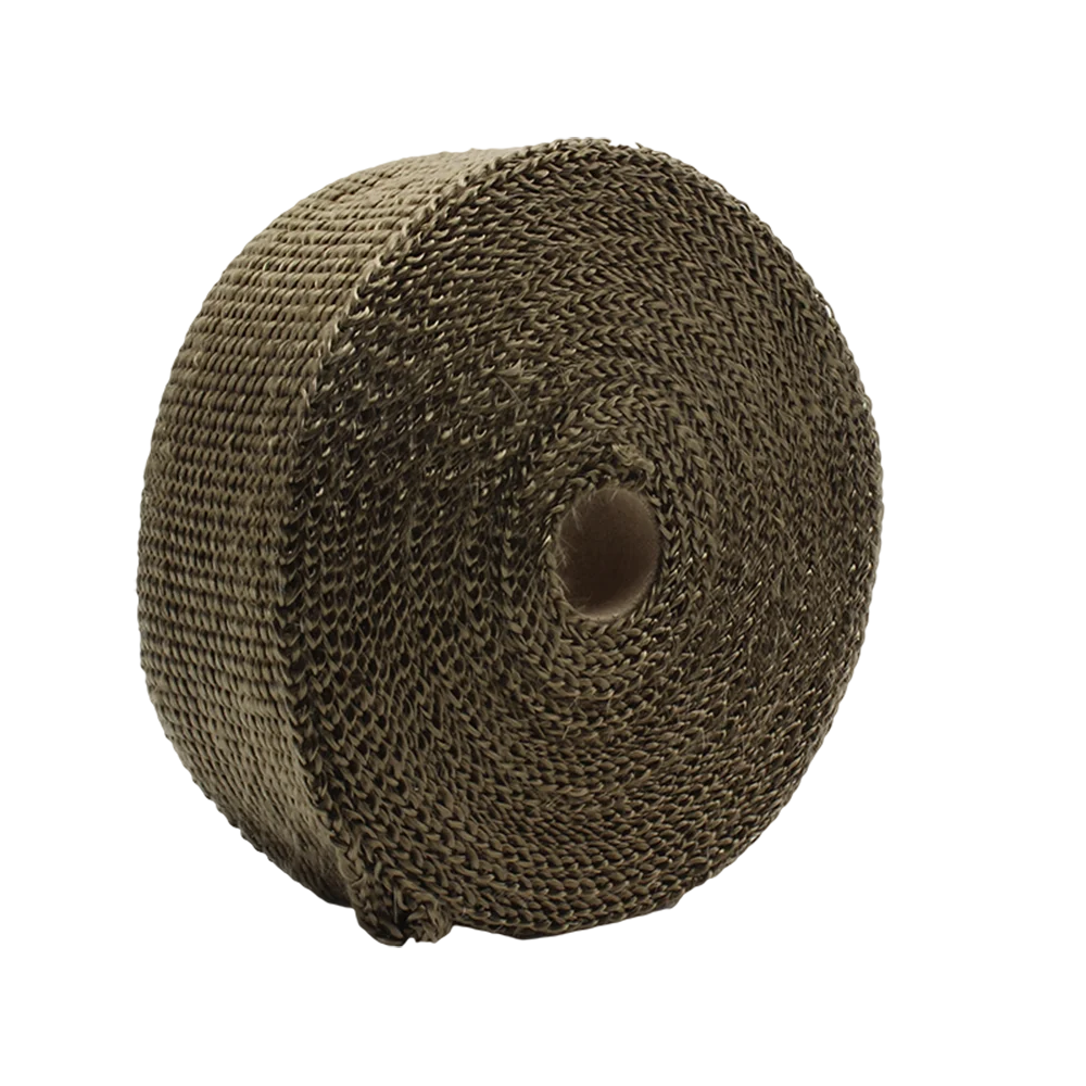 Motocyklowa taśma termiczna wydechu Sportowy tłumik Wrap 5cm 5M 10M 15M Osłona termiczna odporna na ciepło ze stali nierdzewnej Dirt Bike Car