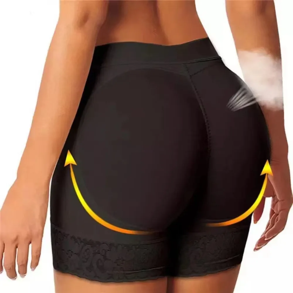 Nuove mutandine morbide da donna traspiranti oversize sollevatore di culo mutandine push up hip alta biancheria intima imbottita in cotone primavera