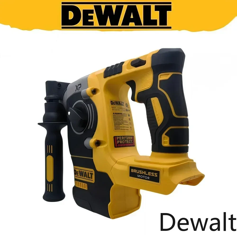 Dewalt-taladro rotativo recargable sin escobillas, inalámbrico, 2 modos, demolición con cable, astillado, rompedor de hormigón y Metal