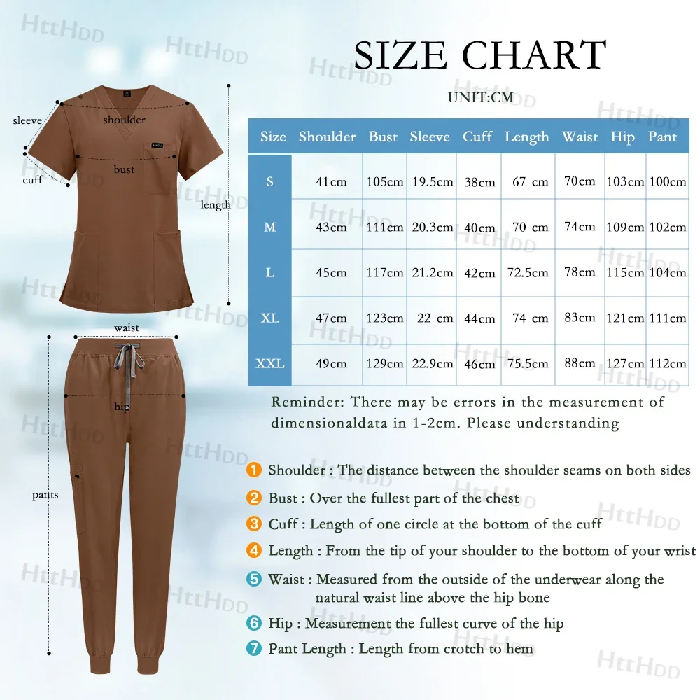 Uniformes médicos para médico y enfermera, camisa, conjunto para correr para mujer, accesorios hospitalarios, batas quirúrgicas para quirófano, ropa de trabajo para hombre, nuevo