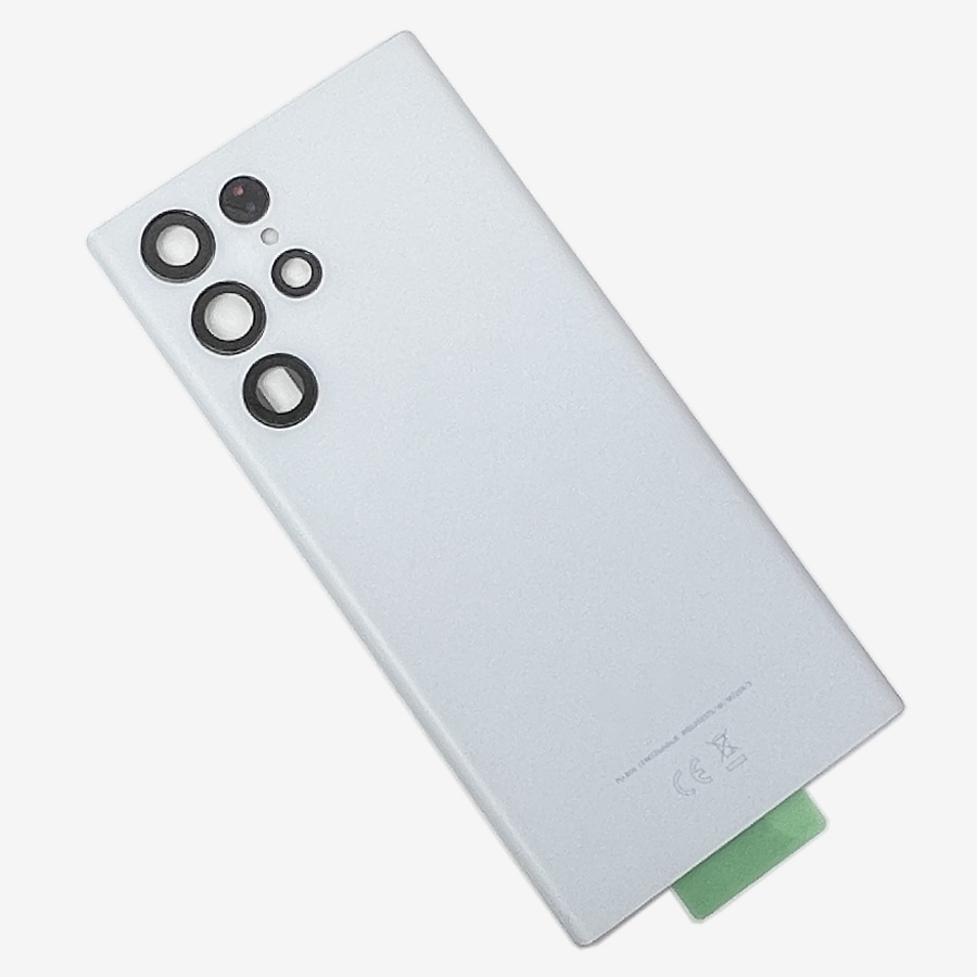 Back Glass Cover For Samsung Galaxy S22 Ultra 5G , Back Door Replacement Hard Battery Case, Rear Housing Cover With Adhesive