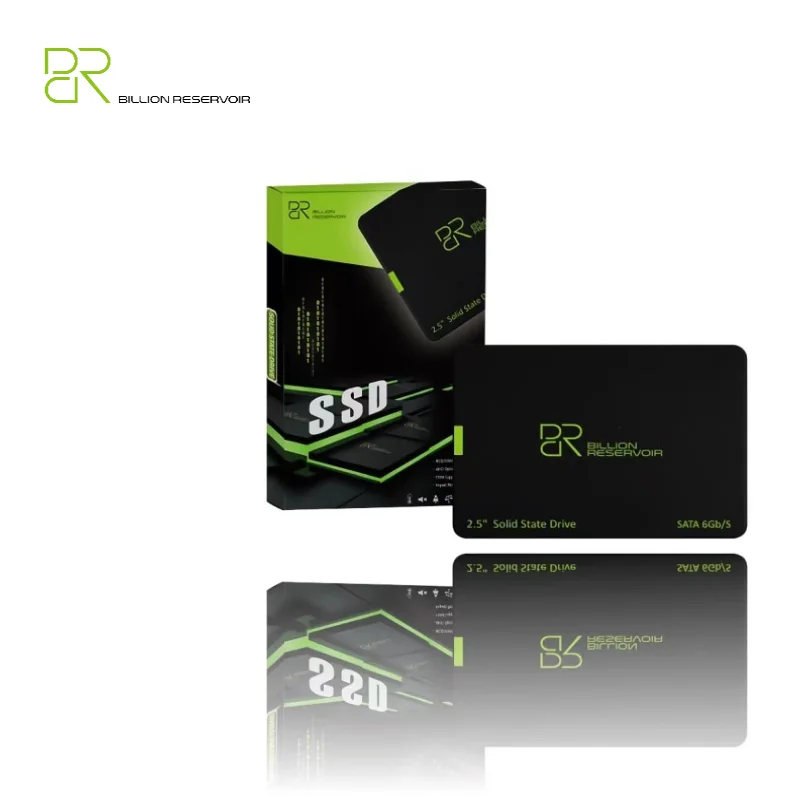 BR Sata3 SSD 1TB Green 2.5 Inch "Internal Hard Drive Disk 128GB 256GB 512GB HDD Solid State Hard Disk for Laptop Desktop