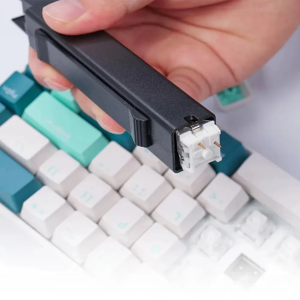 ใหม่ 2 in 1 Keycap PULLER SWITCH PULLER สําหรับคีย์บอร์ดคีย์บอร์ดสวิทช์