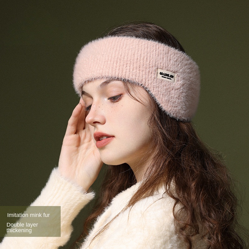 Orejeras más cálidas para invierno, diadema bonita, bandas para el cabello, deporte de esquí al aire libre, diadema gruesa para mujeres y hombres, pañuelo para la cabeza, accesorios para el cabello