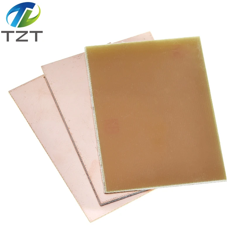 Kit fai da te con piastra rivestita in rame su un lato TZT 5x7 cm 5 * 7