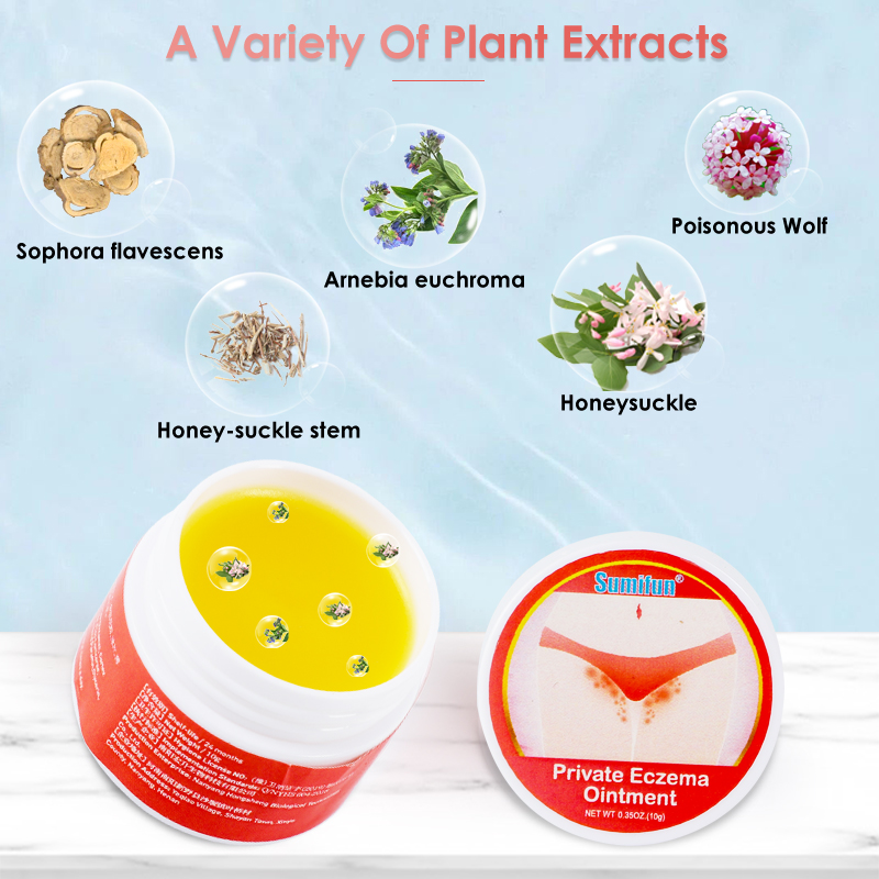 Антибактериальный крем от зуда, экземы, дерматита, бедра и грибков