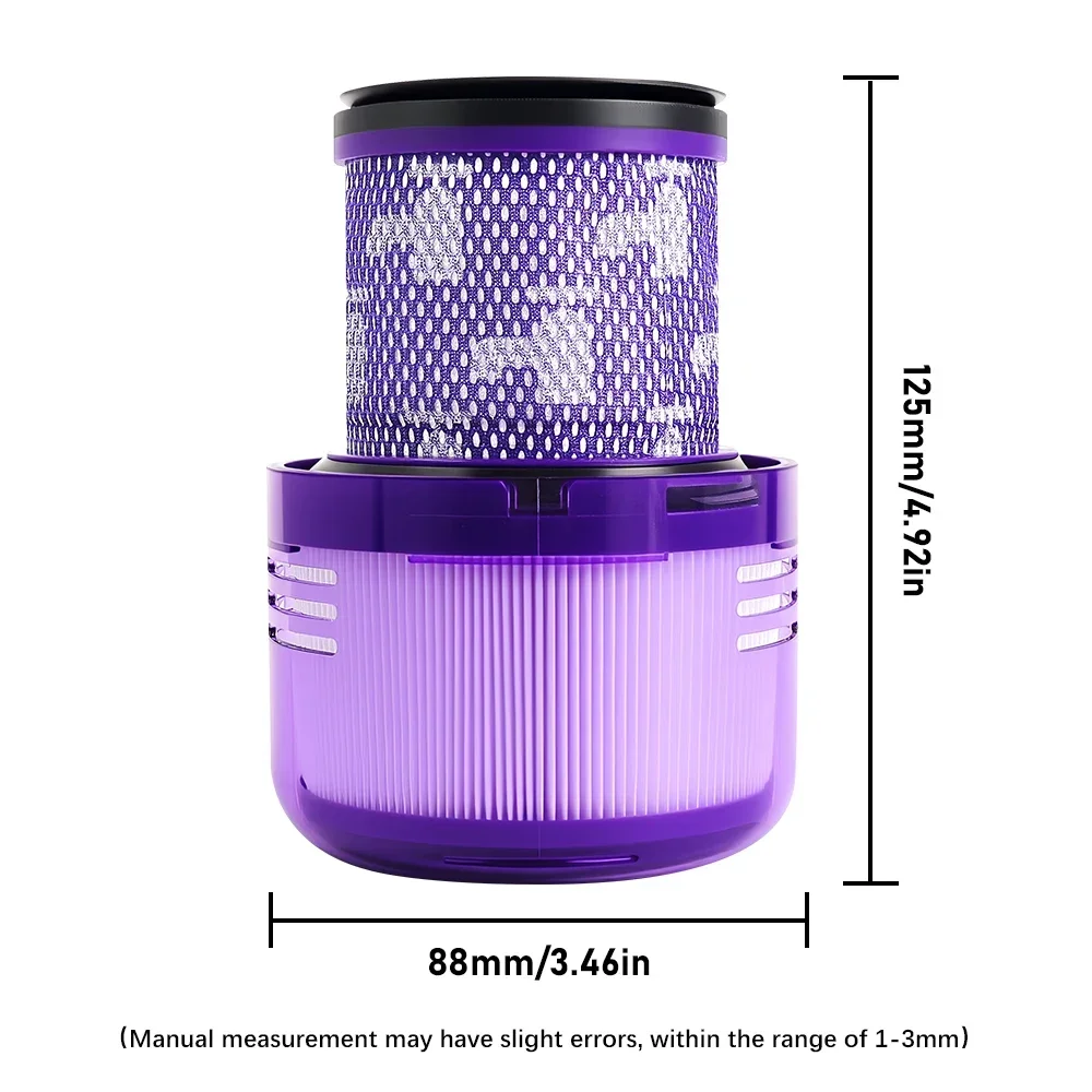 Filtros de repuesto para filtros de aspiradora Dyson V11 V15 SV14 Absolute Animal Detect Extra Pro Torque Drive