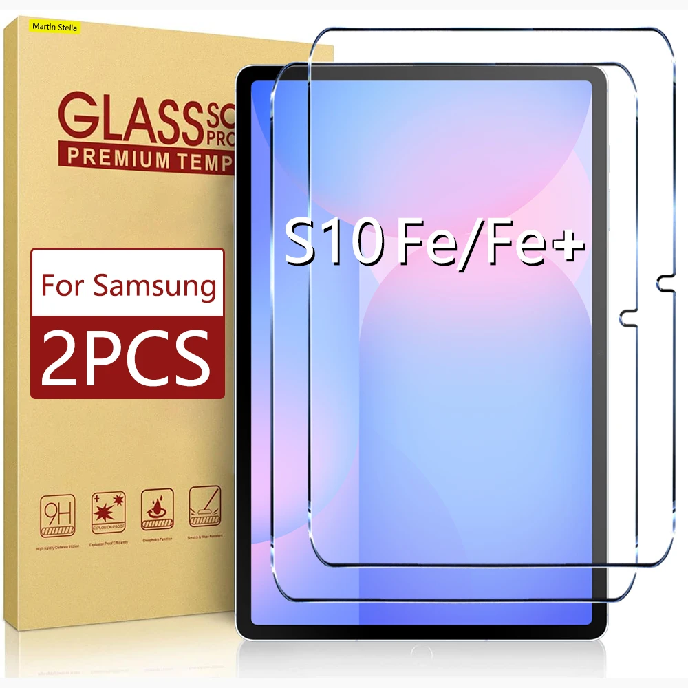 Para samsung galaxy tab s10 fe plus protetor de tela de vidro temperado em samsung galaxy tab s10 fe fe + plus 2025 9h filme