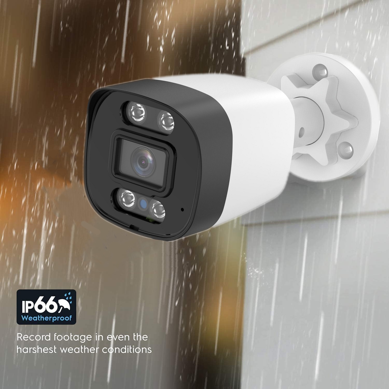 Cámara Ip XM 5Mp AI Poe cámara de seguridad Cctv H.265 + vigilancia de Audio y vídeo impermeable al aire libre para sistema Nvr Xmeyepro