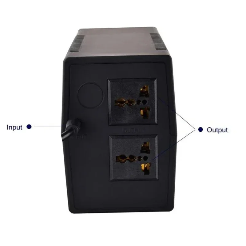 Mini pequeña línea de UPS interactiva UPS 450VA 650VA 850VA 1000VA 1200VA para computadora WiFi Router UPS