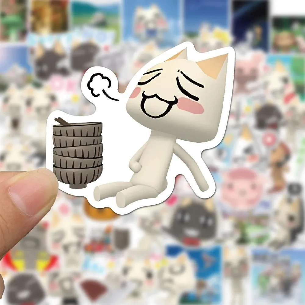 10/30/50PCS Toro Inoue แมวการ์ตูนสติกเกอร์น่ารัก DIY จักรยานกระเป๋าเดินทางกีตาร์แล็ปท็อปกันน้ํา Graffiti สติกเกอร์ของเล่น