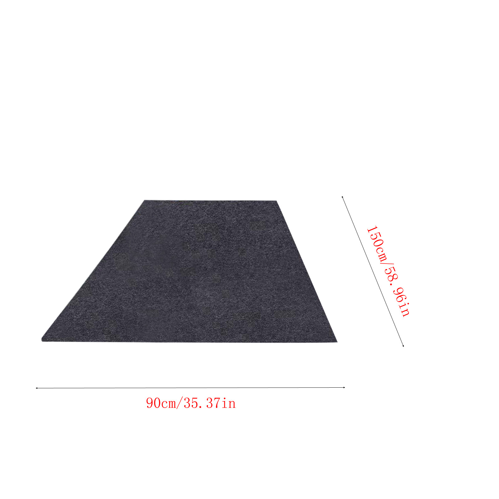 Estera de mantenimiento de coche de 36x60 pulgadas, estera protectora impermeable a prueba de fieltro de aceite para garaje, herramientas de suelo, almohadilla Creeper de reparación automotriz
